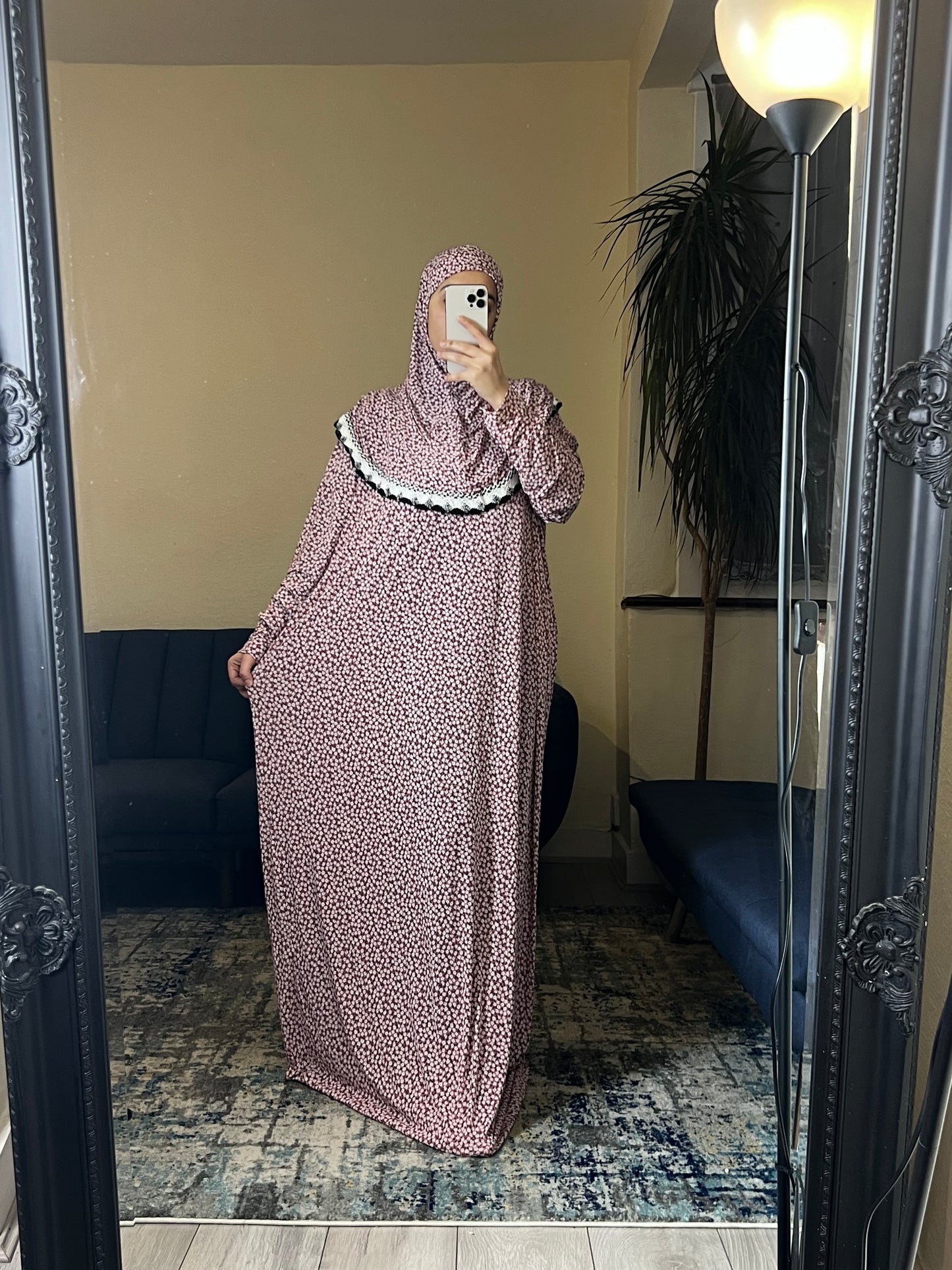 Pink prayer dress